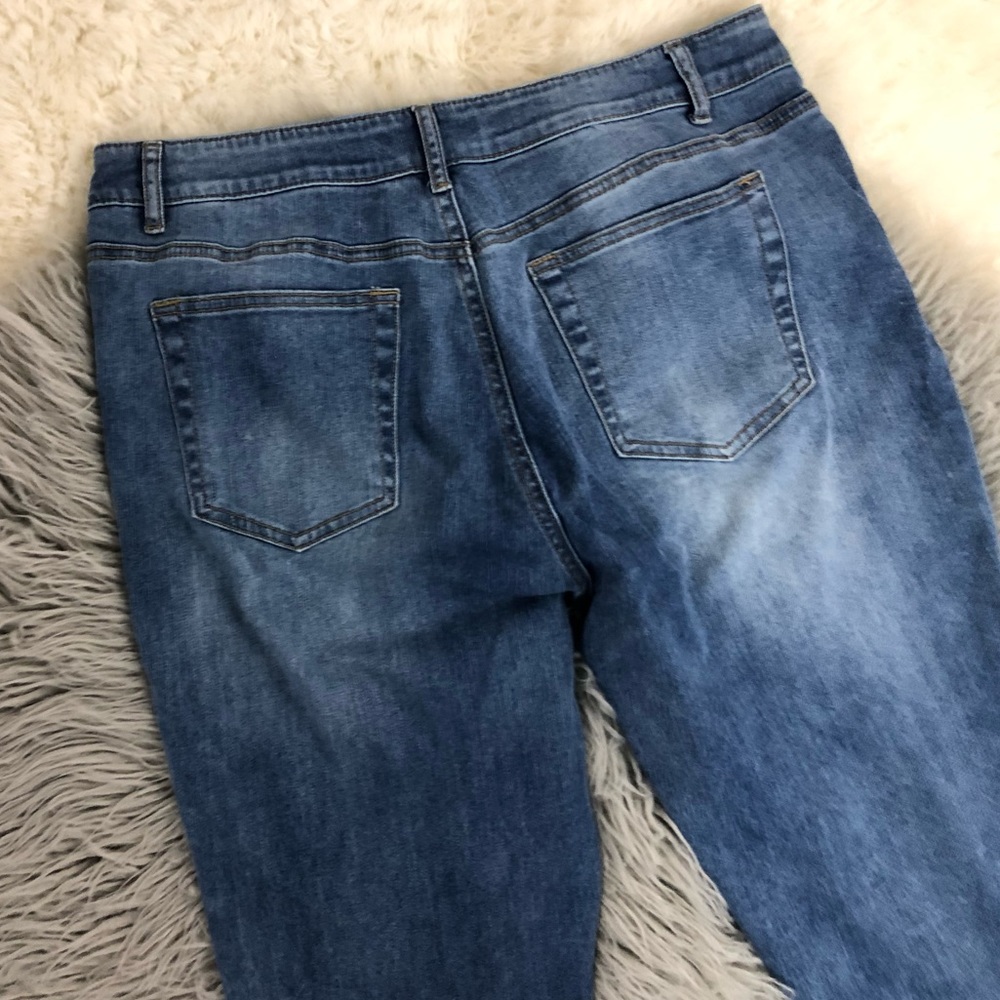 Garnet Hill Essential Slim Jeans 31 Short Skinny - Picture 4 of 7